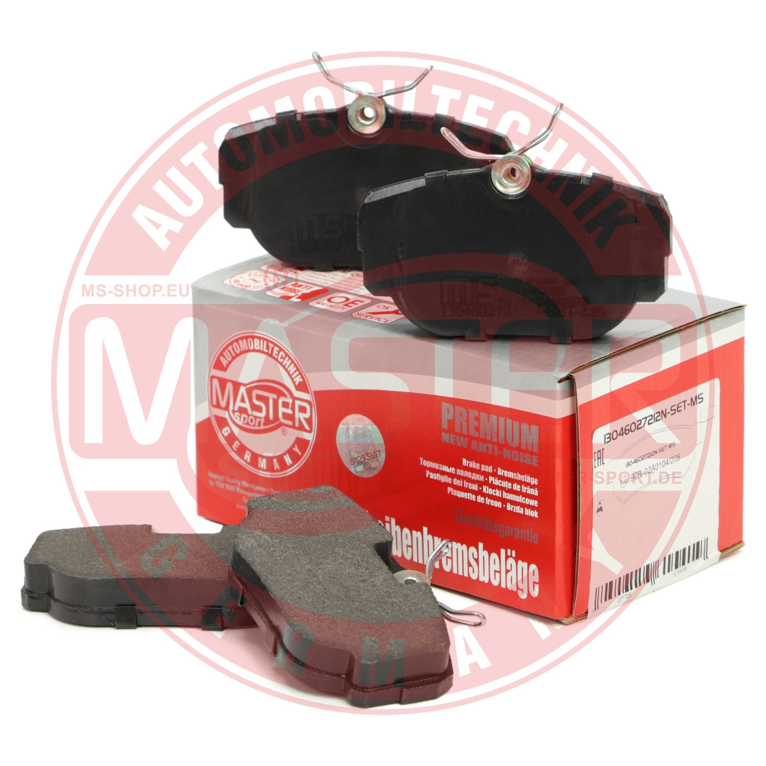Placute frana MASTERSPORT GERMANY 13046027212N-SET-MS